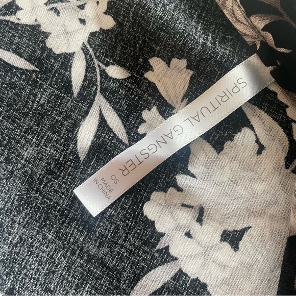 Spiritual Gangster Bathing Suit Cover Up Kimono OS - Picture 6 of 6